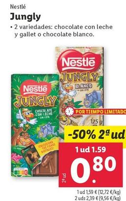 Oferta de Nestlé - Jungly por 1,59€ en Lidl
