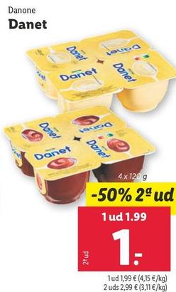 Oferta de Danone - Danet  por 1,99€ en Lidl
