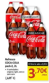 Oferta de Coca-Cola por 3,7€ en Marina Rinaldi