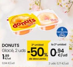 Oferta de Donuts - Glace por 1,89€ en Eroski