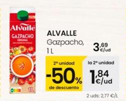 Oferta de Alvalle - Gazpacho por 3,69€ en Eroski