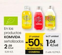 Oferta de Komvida - En Los Productos Senalizados por 2,09€ en Eroski