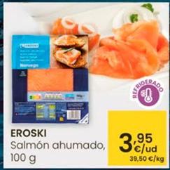 Oferta de Eroski - Salmon Ahumado por 3,95€ en Eroski