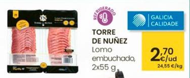Oferta de Torre De Núñez - Lomo Embuchado por 2,7€ en Eroski