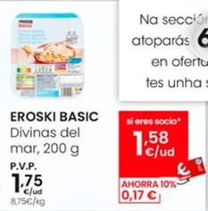 Oferta de Eroski Basic -  Divinas Del Mar  por 1,75€ en Eroski