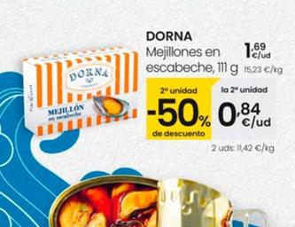 Oferta de Darna - Mejillones En Escabeche por 1,69€ en Eroski