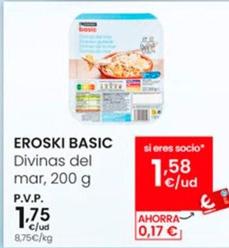 Oferta de Eroski - Basic Divinas Del Mar por 1,75€ en Eroski