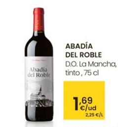 Oferta de Abadía Del Roble - D.O. La Mancha Tinto por 1,69€ en Eroski