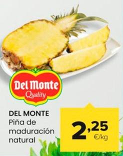 Oferta de Del Monte - Piña De Maduracion Natural  por 2,25€ en Autoservicios Familia