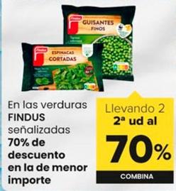 Oferta de Findus - En Las Verduras en Autoservicios Familia