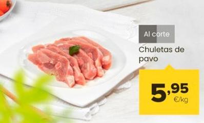 Oferta de Chuletas De Pavo por 5,95€ en Autoservicios Familia