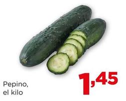 Oferta de Pepinos por 1,45€ en Alimerka