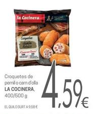 Oferta de Croquetas por 4,59€ en Valvi Supermercats