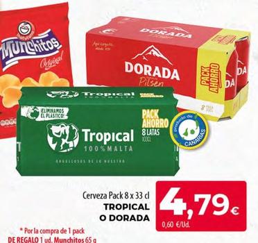 Oferta de Tropical/Dorada por 4,79€ en SPAR Lanzarote