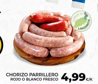 Oferta de Chorizo Parrillero por 4,99€ en SPAR Lanzarote