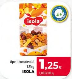 Oferta de Isola - Aperitivo Oriental por 1,25€ en SPAR Lanzarote