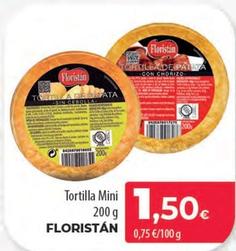 Oferta de Floristan - Tortilla Mini por 1,5€ en Spar Tenerife
