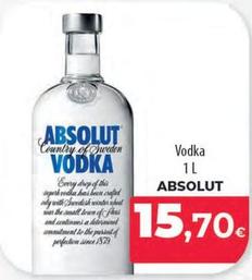 Oferta de Vodka por 15,7€ en Spar Tenerife