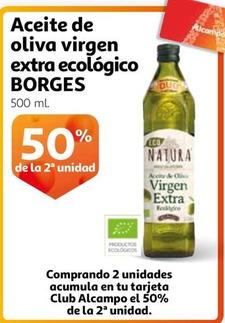 Oferta de Borges - Aceite De Oliva Virgen Extra Ecológico en Alcampo