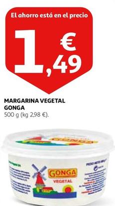 Oferta de Gonga - Margarina Vegetal por 1,49€ en Alcampo
