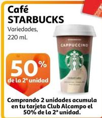 Oferta de Starbucks - Café en Alcampo