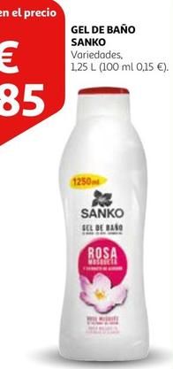 Oferta de Sanko - Gel De Bano por 1,85€ en Alcampo