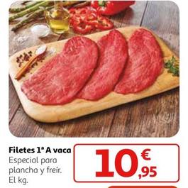 Oferta de Filetes 1ª A Vaca por 10,95€ en Alcampo