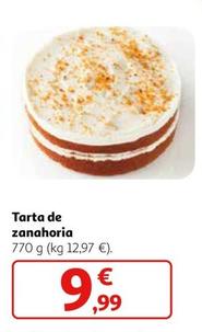 Oferta de Tarta de zanahoria por 9,99€ en Alcampo