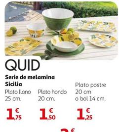Oferta de Serie de melamina Sicilia por 1,25€ en Alcampo