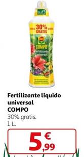 Oferta de Compo - Fertilizante Liquido Universal por 5,99€ en Alcampo