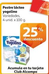 Oferta de Nestlé - Postre Lácteo Yogolino en Alcampo
