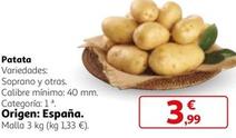 Oferta de Patata por 3,99€ en Alcampo