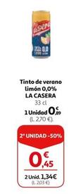 Oferta de La Casera - Tinto De Verano Limón 0,0% por 0,89€ en Alcampo
