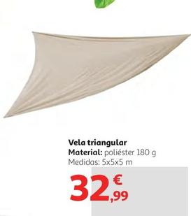 Oferta de Vela triangular por 32,99€ en Alcampo