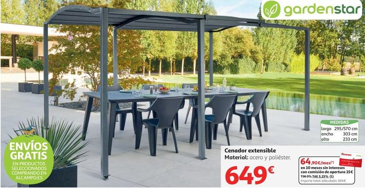 Oferta de Gardenstar - Cenador  por 649€ en Alcampo