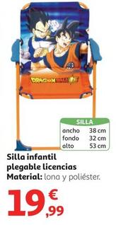 Oferta de Silla Infantil Plegable Licencias por 19,99€ en Alcampo