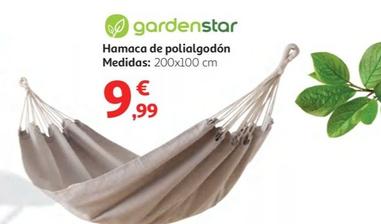 Oferta de Gardenstar - Hamaca De Polialgodón por 9,99€ en Alcampo