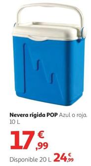 Oferta de Nevera Rigida Pop por 17,99€ en Alcampo