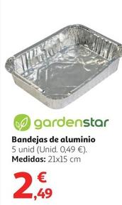 Oferta de Gardenstar - Bandejas De Aluminio por 2,49€ en Alcampo