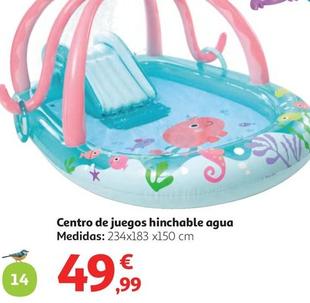 Oferta de Centro De Juegos Hinchable Agua por 49,99€ en Alcampo