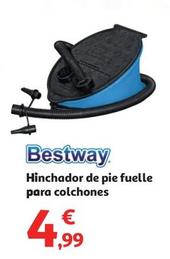 Oferta de Bestway - Hinchador De Pie Fuelle Para Colchones por 4,99€ en Alcampo