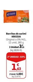 Oferta de Krissia - Barritas De Surimi por 3,25€ en Alcampo