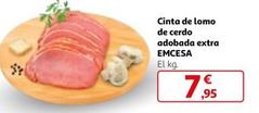Oferta de Emcesa - Cinta de lomo de cerdo adobada extra por 7,95€ en Alcampo