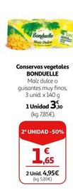 Oferta de Bonduelle - Conservas Vegetales por 3,3€ en Alcampo