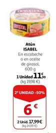 Oferta de Isabel - Atun por 11,99€ en Alcampo