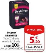 Oferta de DryNites  - Bolquer  por 10,39€ en Alcampo