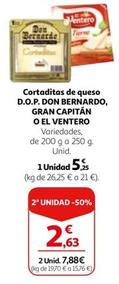 Oferta de Don Bernardo - Cortaditas De Queso D.o.p. por 5,25€ en Alcampo