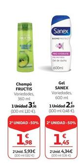 Oferta de Sanex  - Gel por 3,95€ en Alcampo