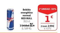Oferta de Red Bull - Bebida energética normal por 1,99€ en Alcampo