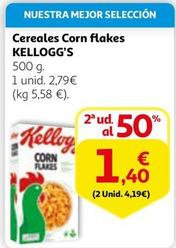 Oferta de Kellogg's - Cereales Corn Flakes por 2,79€ en Alcampo